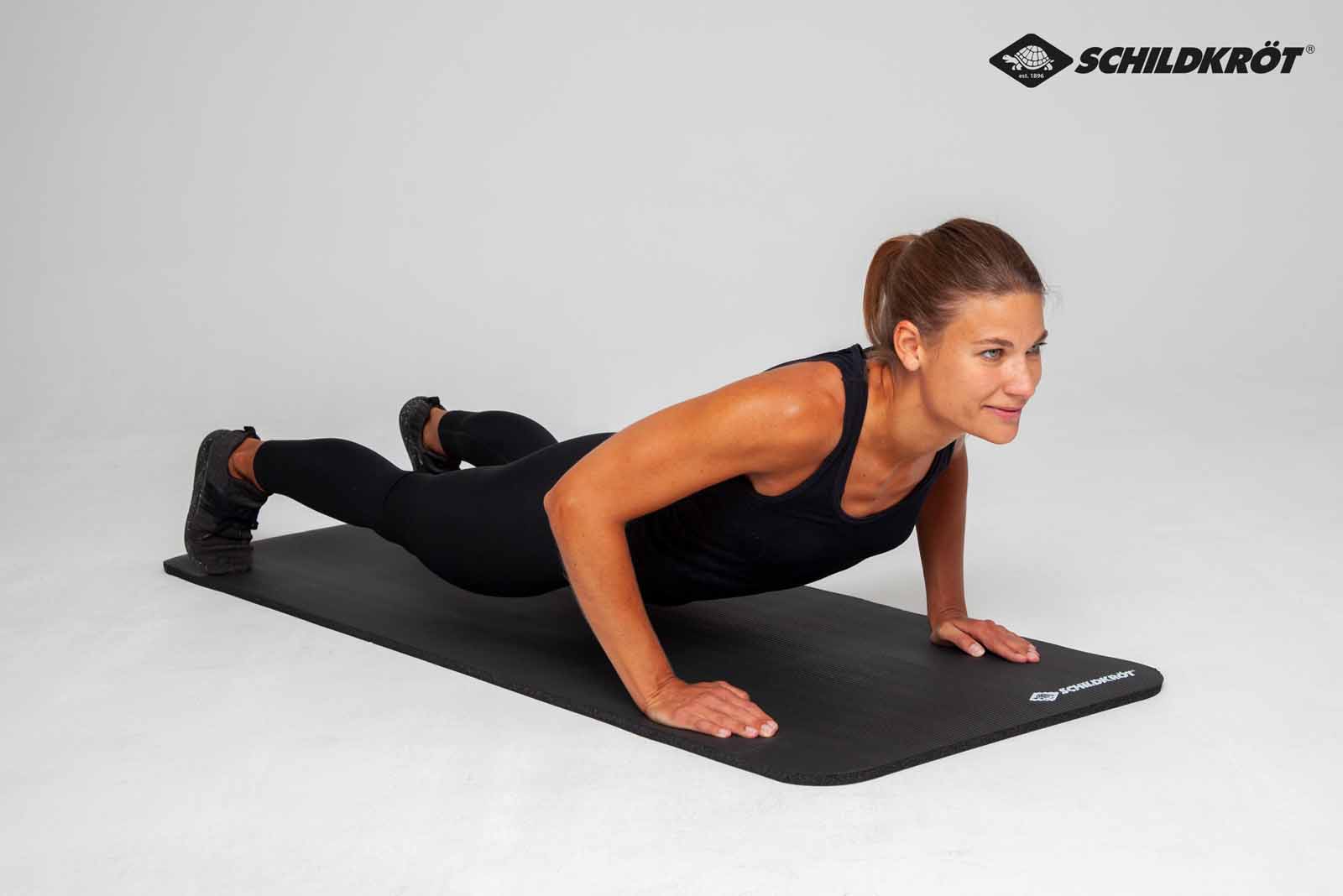 SK Fitness Fitnessmatte (15mm,BLACK